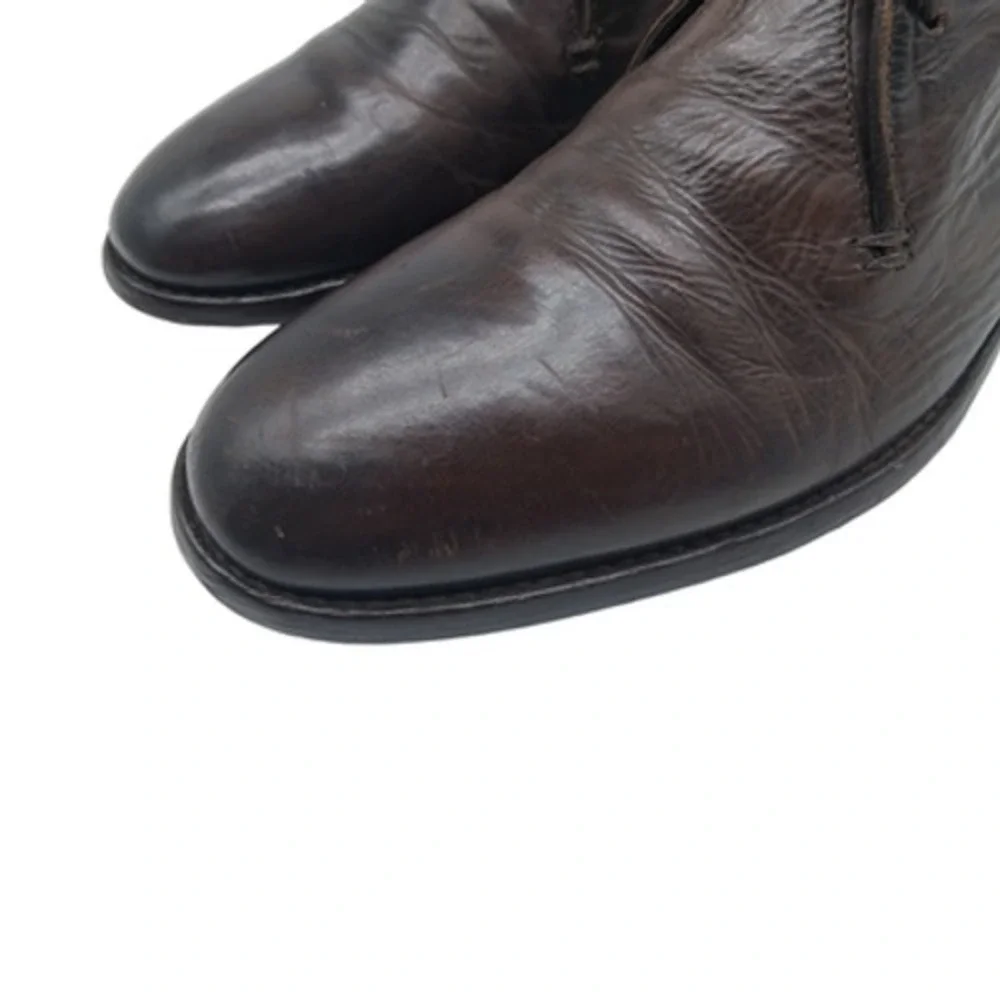 To Boot New York Boots Mens Size 7.5 Brown Leather Chukka Ankle Vibram